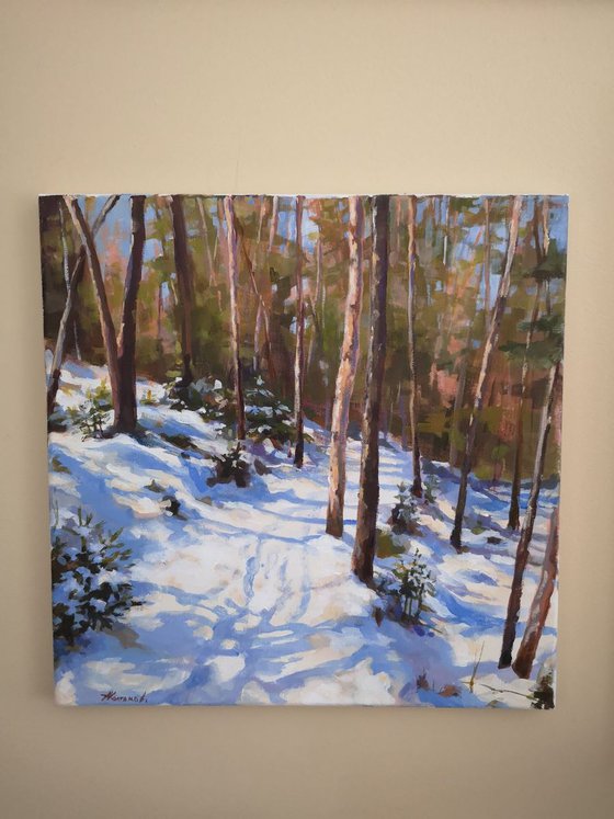 Winter paths 4 (14x14x0.7'')