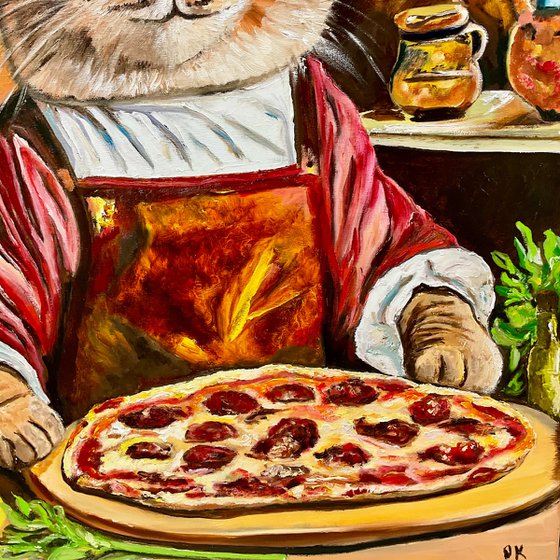 Cat Pizza maker.
