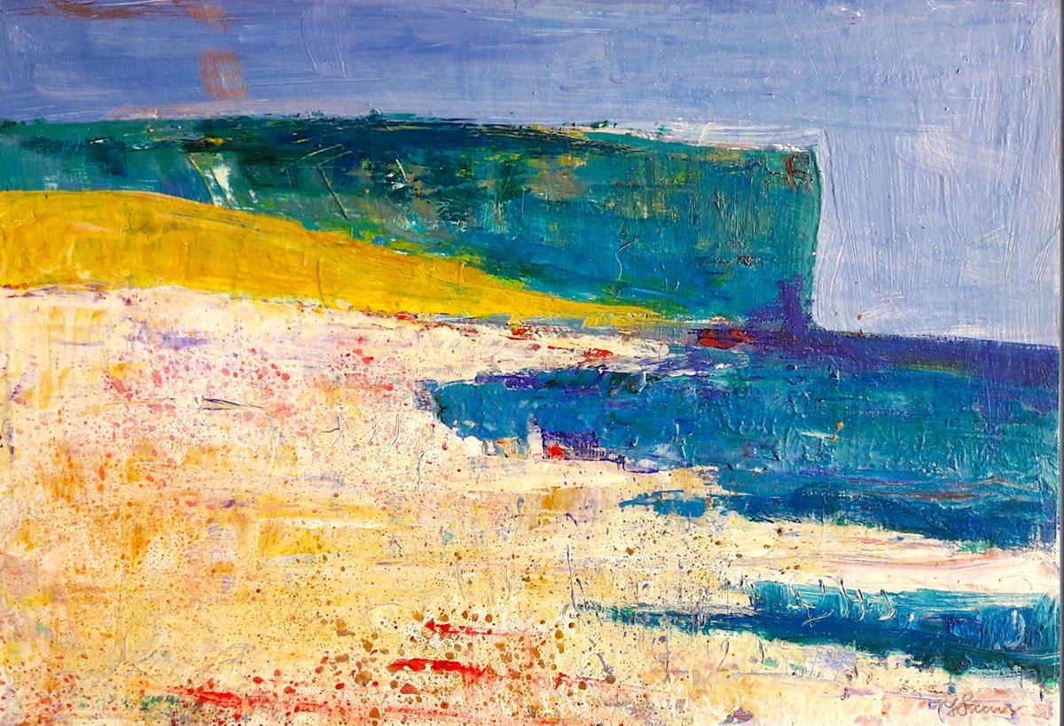 Abstract Cliffs Original by Teresa Tanner