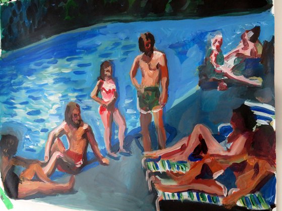 Swimming  Pool conversation