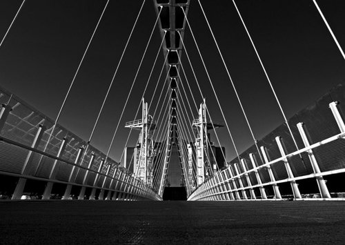 Salford Quays Bridge by Ben Slee