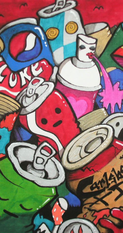 Scrapyard Cans by Ross Hendrick
