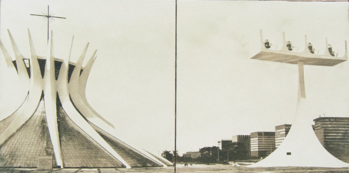 Oscar Niemeyer -? Cathedral of Brasilia - Ceramic - by GILL Gilberto Borghesi