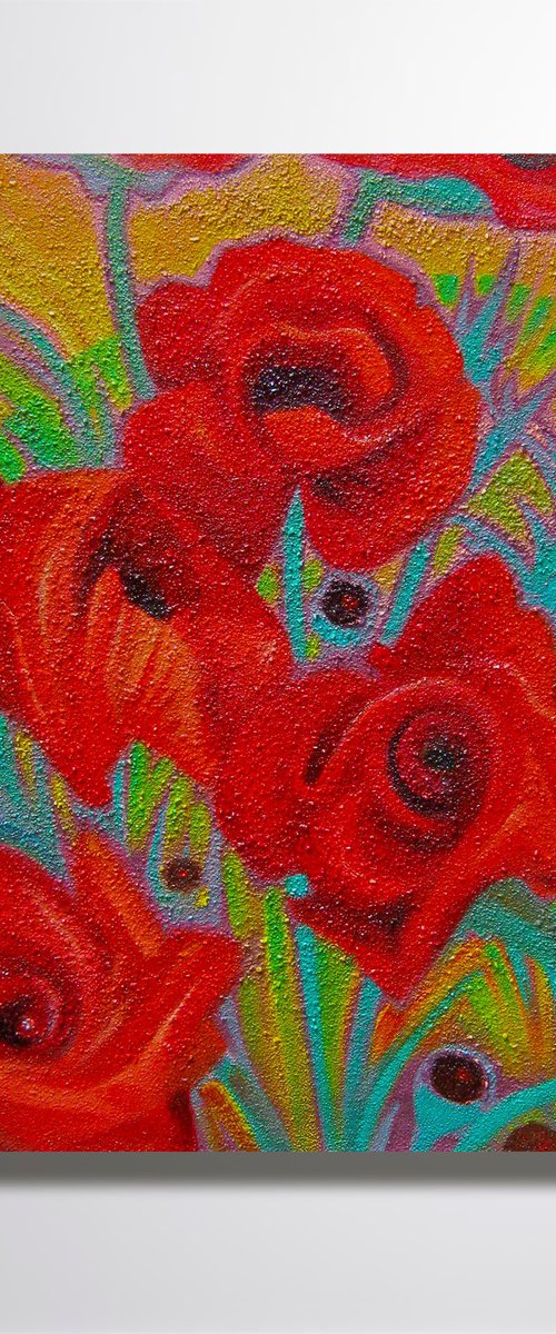 "Still life with a poppies" by Marya