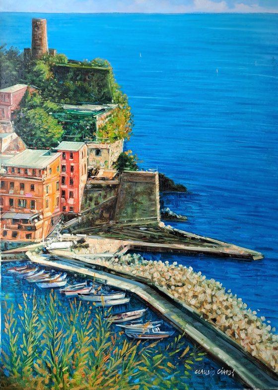 The castle of Vernazza