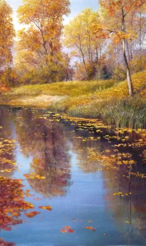 Golden Autumn by Oleg Riabchuk