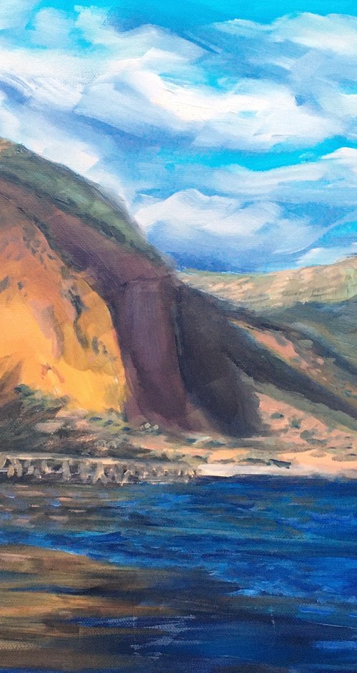 South Cretan coast by Elena Sokolova