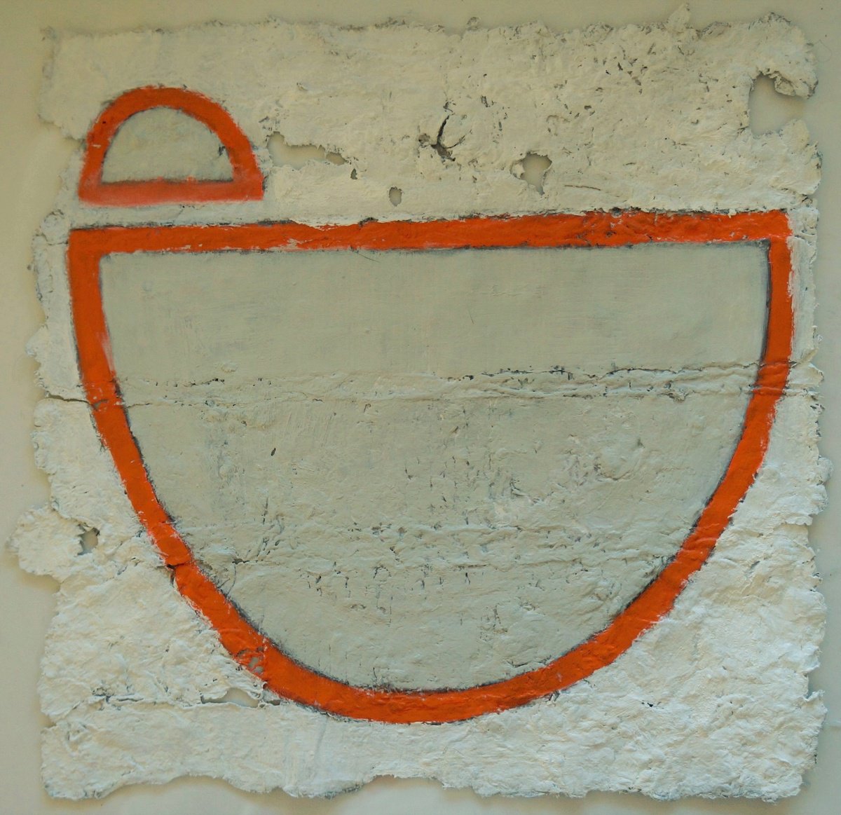 Geometric Abstract Painting By Anna Jannack, 12 X 12, Mind Shaping Iv, Original Artwork