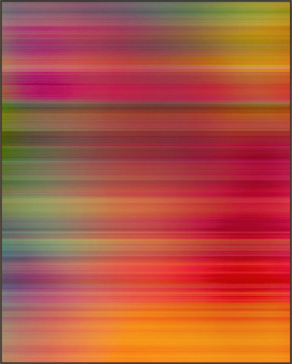 Expressive Landscape Acrylic Painting By Jonas Peres, 47 X 63, Wonderwall, I, Original Artwork