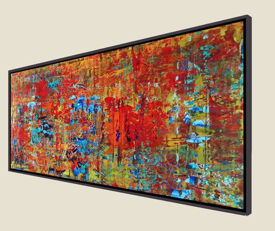 COLOURFULL  LIFE, XL, FRAMED