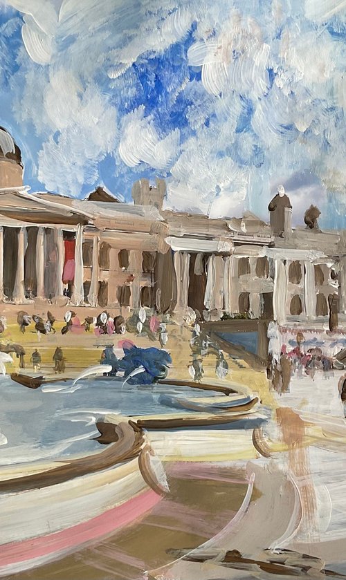 Trafalgar Square by Jeffery Richards