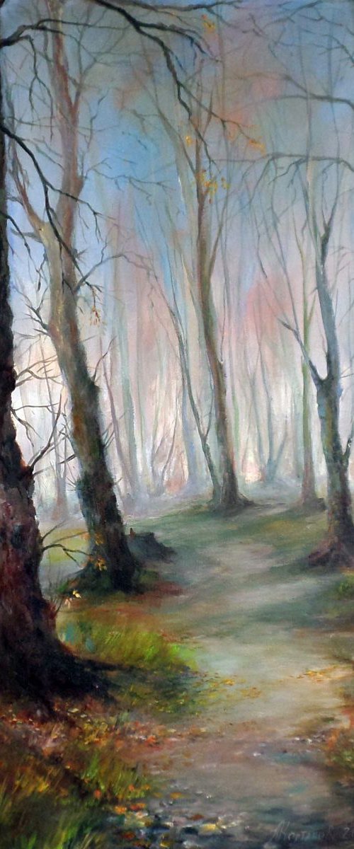 Late fall in the park 2 by Alexander Koltakov