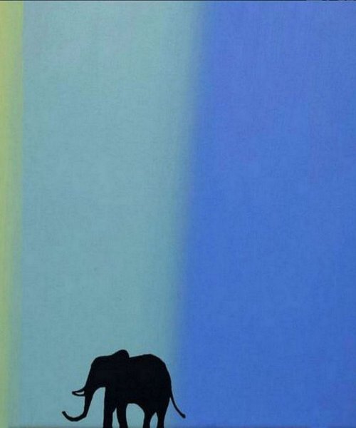 elephants of Rainbow Isle by Stuart Wright