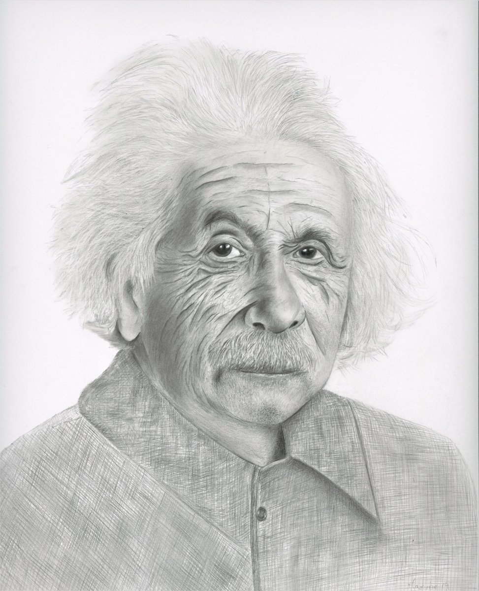 Albert Einstein by Maxine Taylor