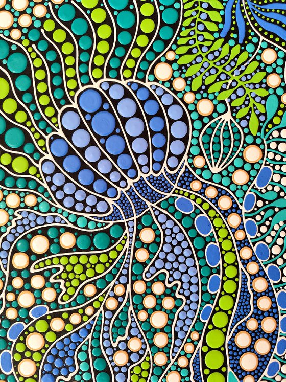 Blue Medusa