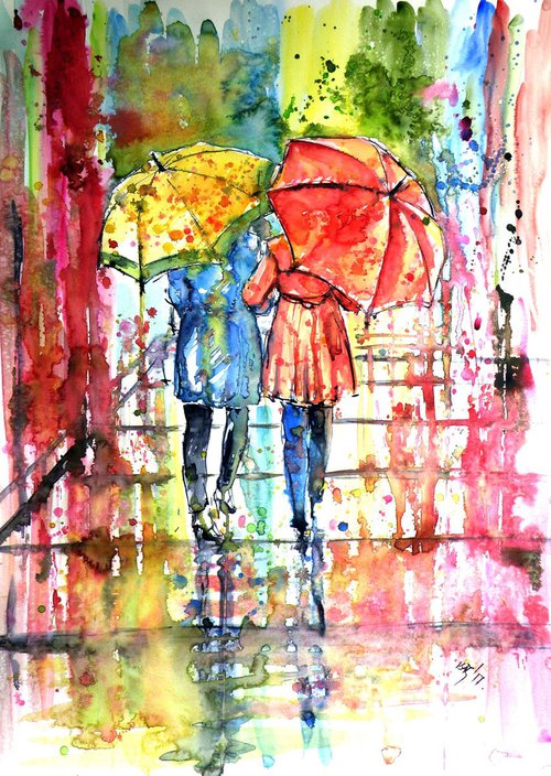 Raining by Kovács Anna Brigitta