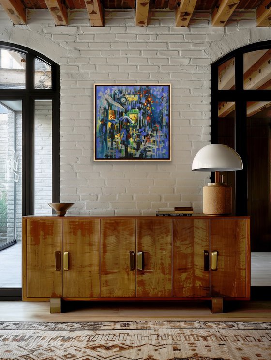 Blue Rain and Fifth Avenue