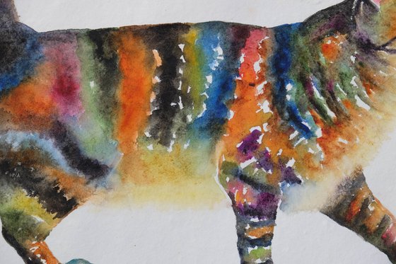 Miss Stripes Takes A Stroll