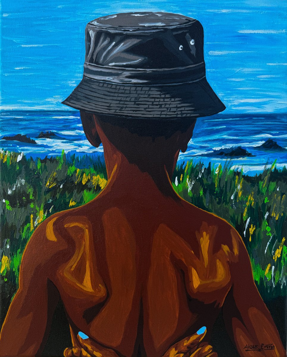 Somewhere Out There By Emmanuel Akolo, 16 X 20, Artwork For Sale On Artfinder