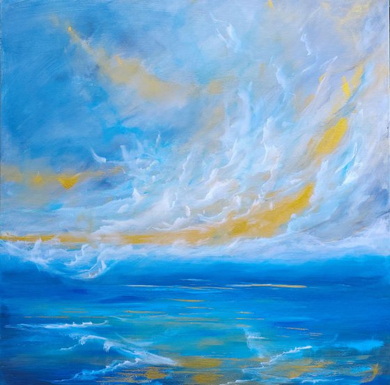 Blue Sea of Clouds