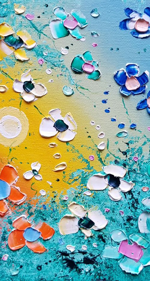 "Rainbow Days & Flowers in Love" by Phil Broad