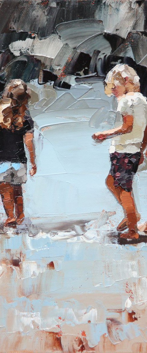 Collecting Pippies II by Claire McCall