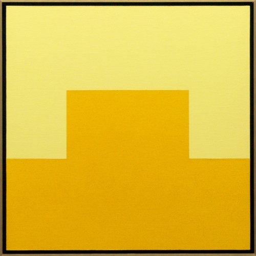 CITRINE - Framed Modern / Minimal Painting by Rich Moyers