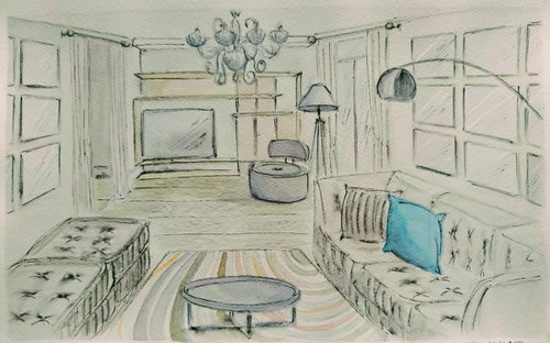 Interior. Project. #7 by Yury Klyan