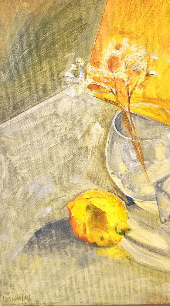 Still Life With Lemons