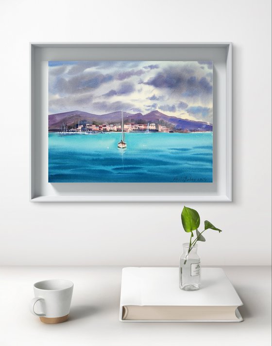 Cote d'Azur. Original.