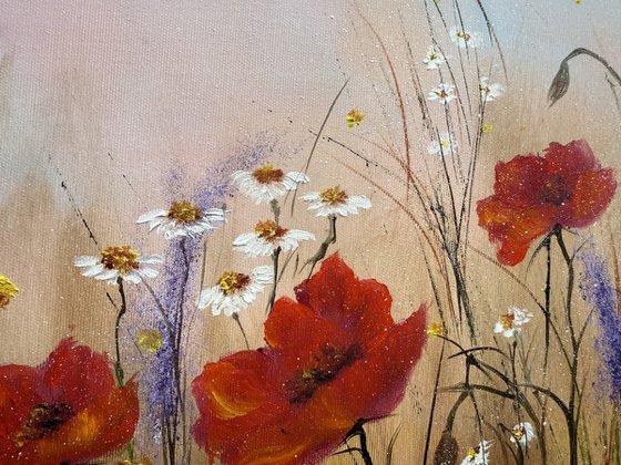 Romance and Red flowers