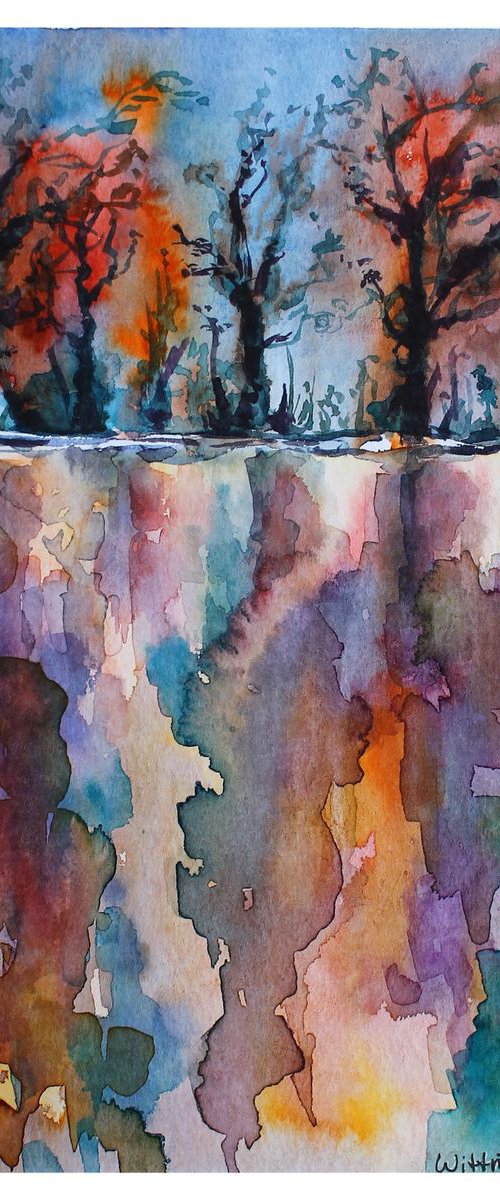 Autumn landscape by Svetlana Vitman