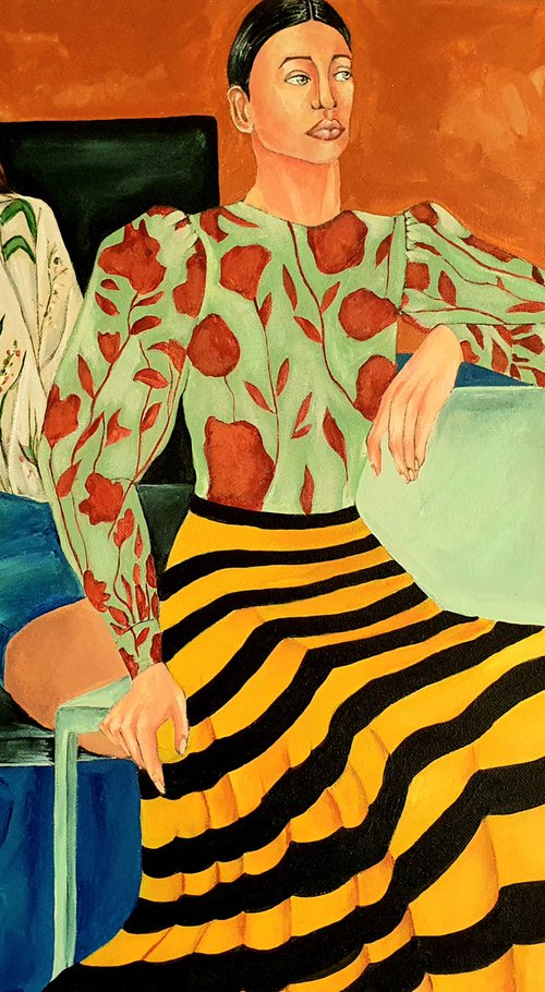 Waiting for permission by Anahita Amouzegar