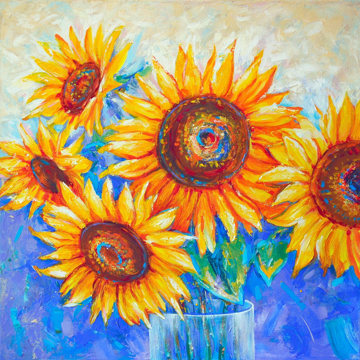 Sunflower’s soul II by Liubov Kvashnina