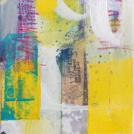 Vérité #1 -  Framed ready to hang original abstract