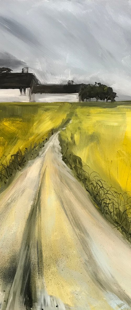 Yellow and Grey by Kirsten Elswood