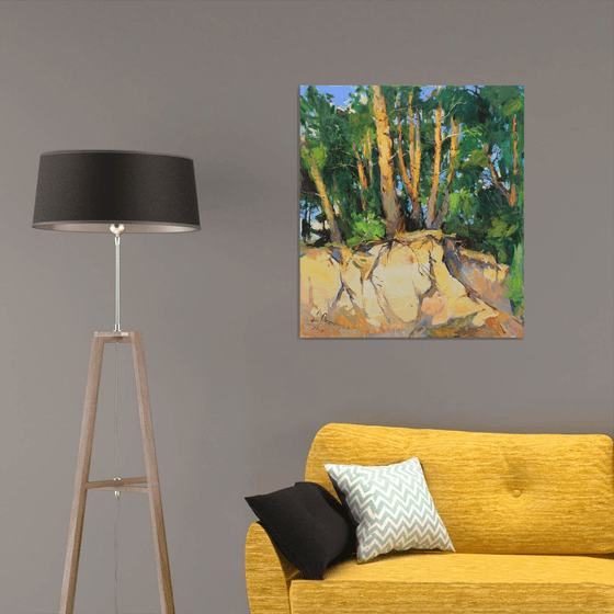 "Pine trees"