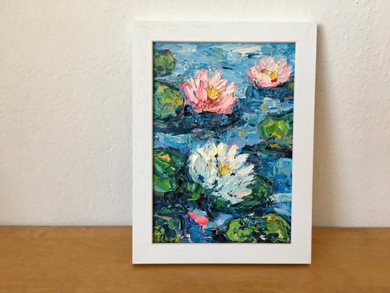 Miniature with flowers