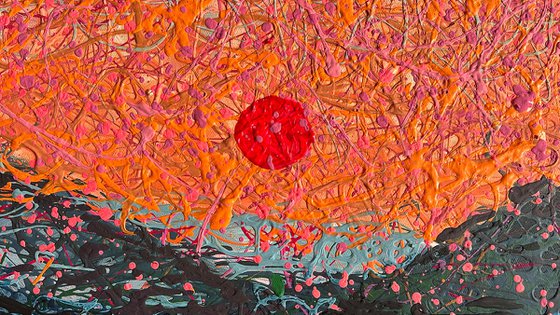 A Letter Written in Light - Framed diptych