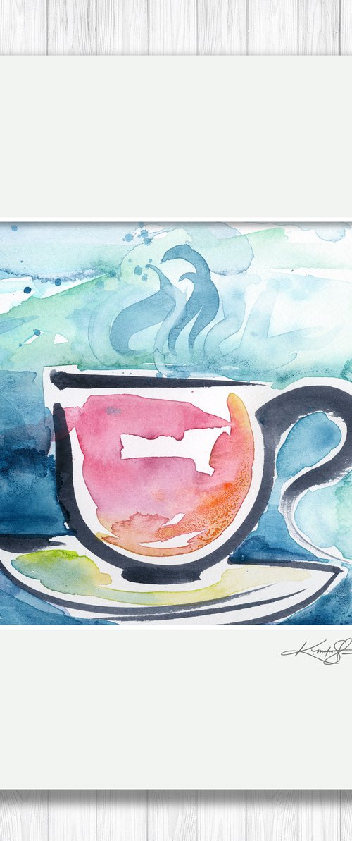 Coffee Dreams 16 - Painting by Kathy Morton Stanion by Kathy Morton Stanion