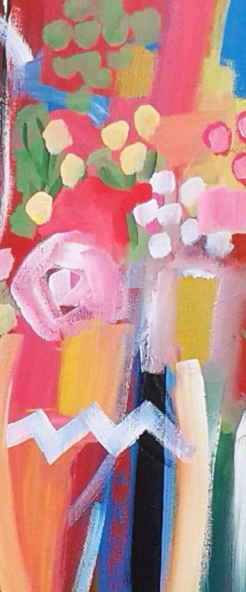 Abstract Floral III by Jan Rippingham