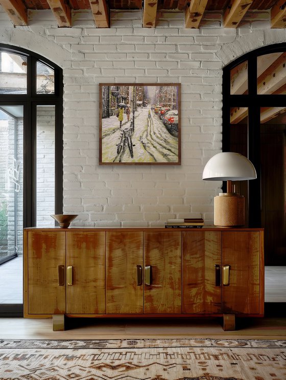 Still Winter in Soho Street