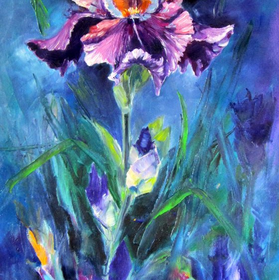 Purple lily