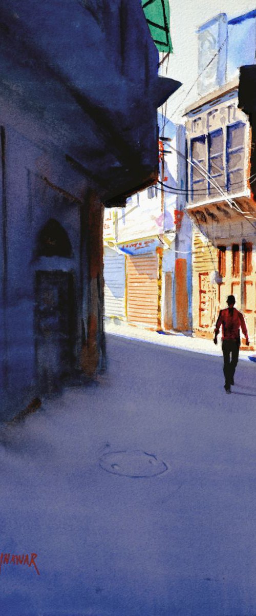 A Walk Down the Bylanes # 2 by Ramesh Jhawar