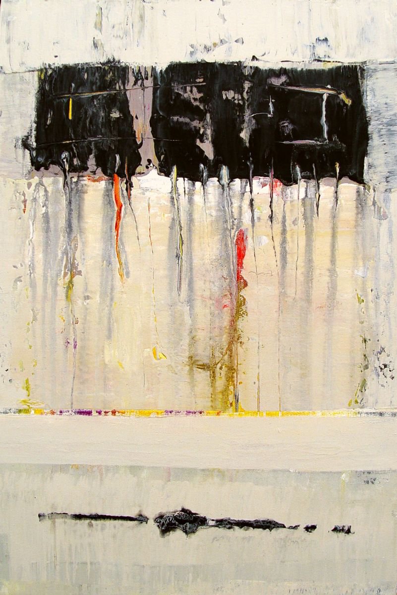 Abstract Acrylic Painting By Radek Smach, 12 X 18", Br624, Original Artwork