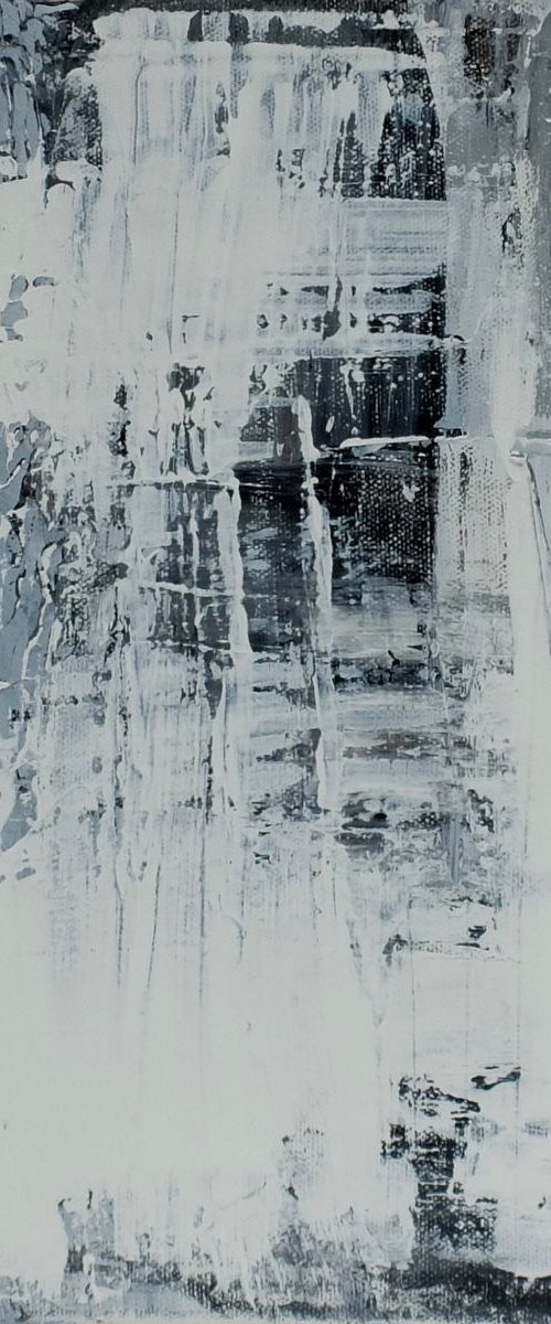 Black/White Abstract #171 by Anabel Campbell