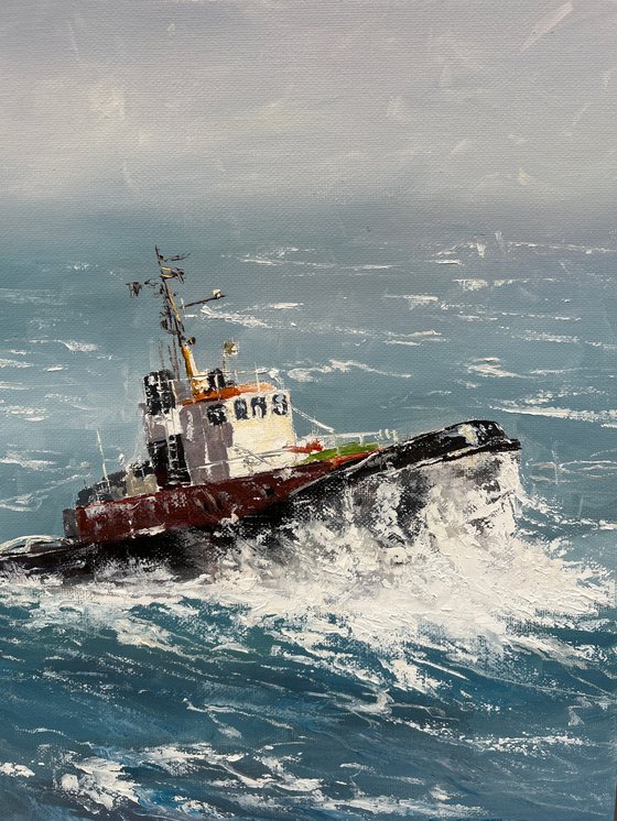 Tugboat brave