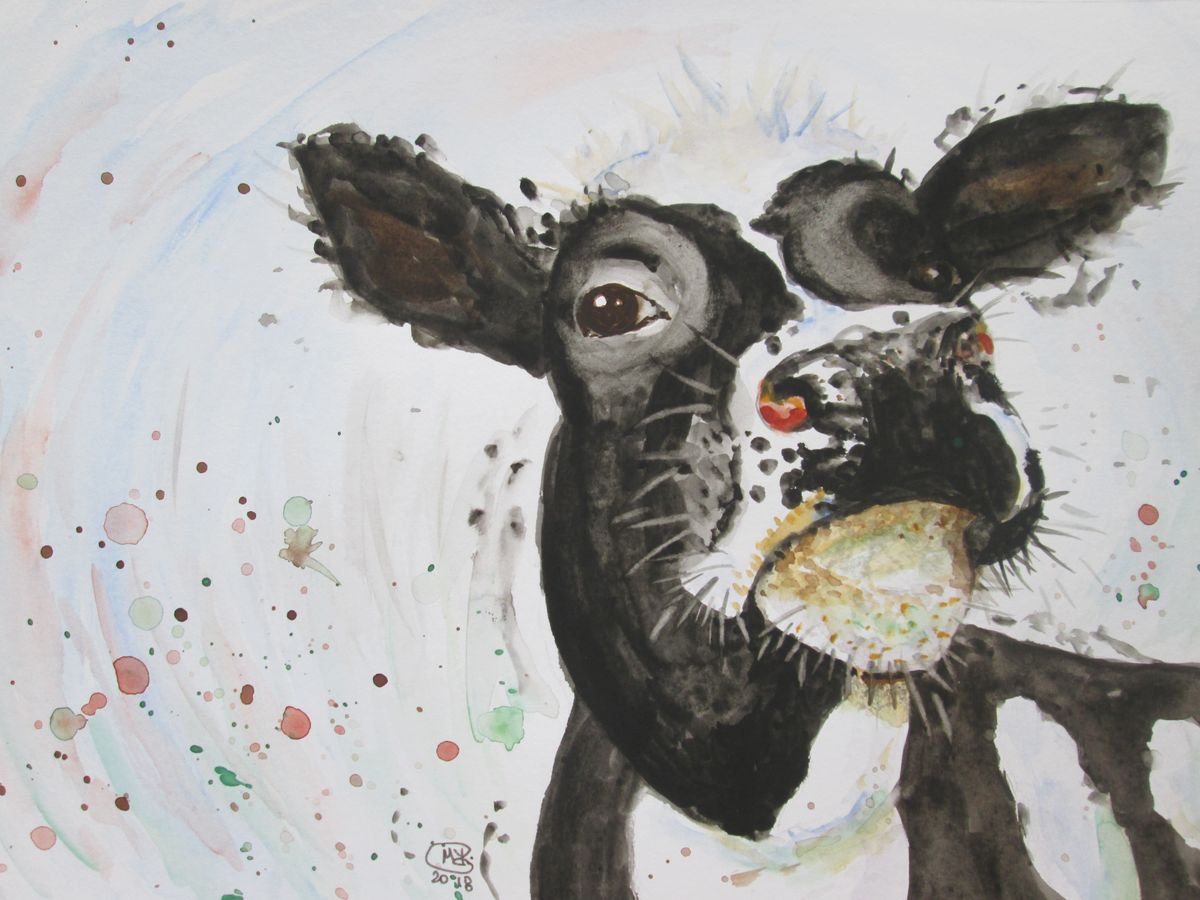 Nosy Cow by MARJANSART