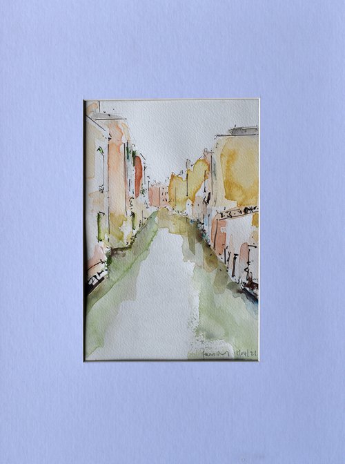 Venice Watercolour Study No 10 by Ian McKay