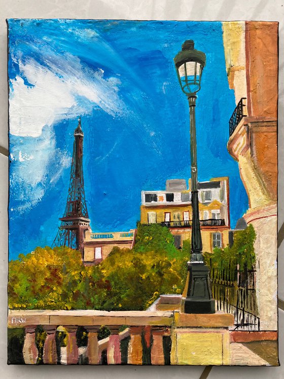 Bright And Sunny Paris In The Afternoon